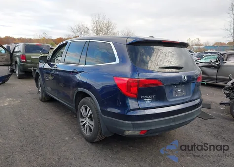 2017 Honda Pilot Ex-L from USA, damaged, VIN 5FNYF5H62HB021601